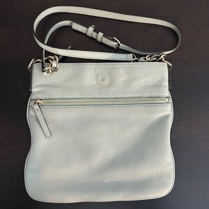 Kate Spade Cobble Hill Ellen Crossbody, Pebbled Leather in Mint Green